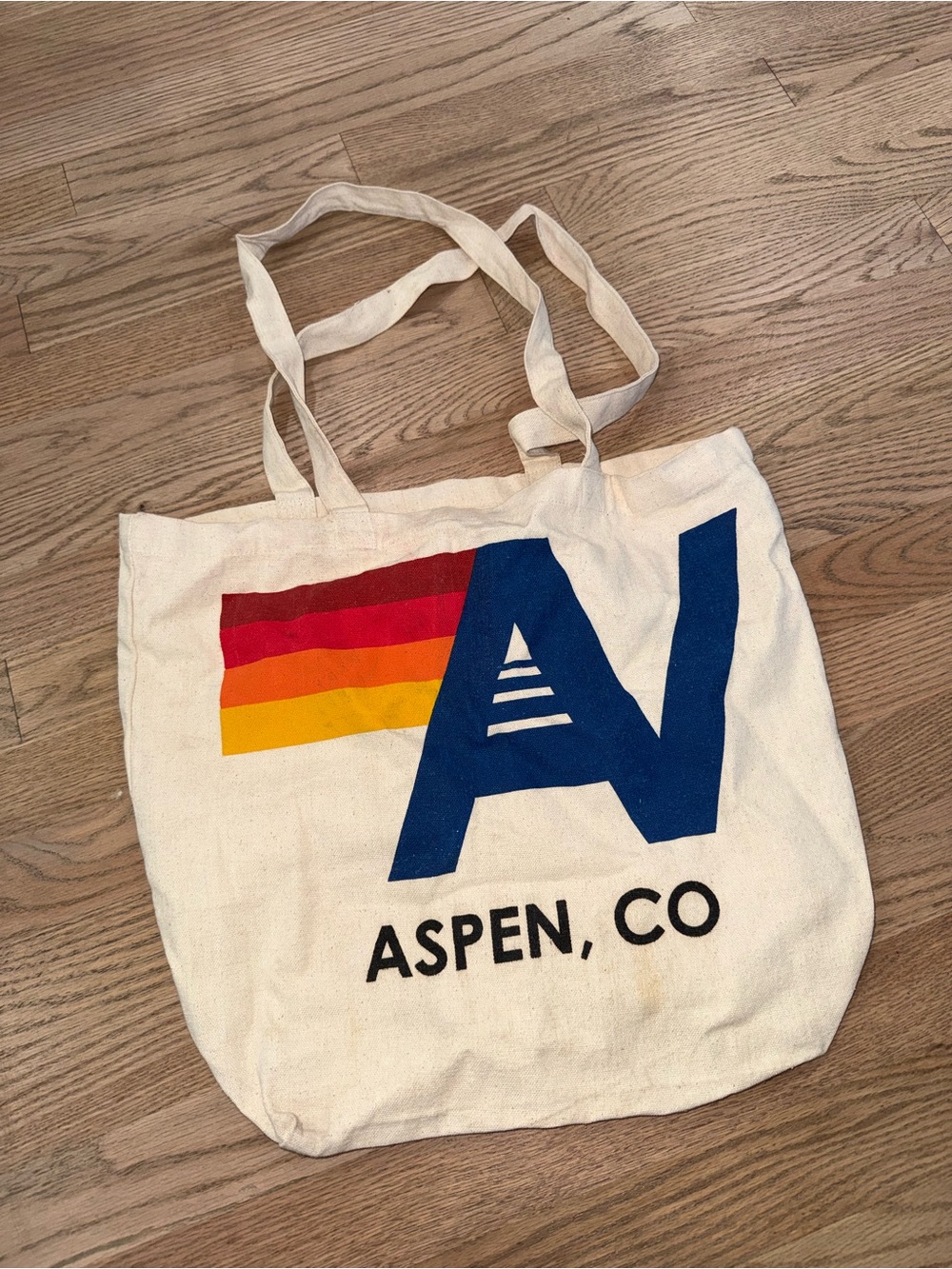 Aviator Nation Natural Tote Logo tote bag